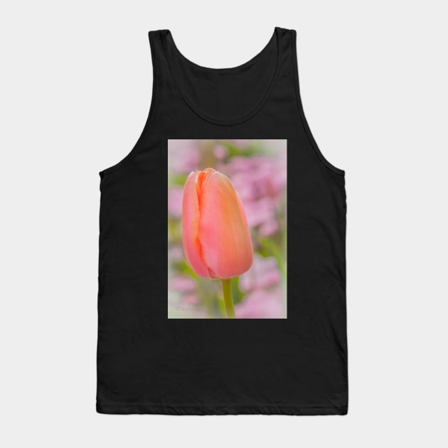 Pink Tulip Tank Top by ken47